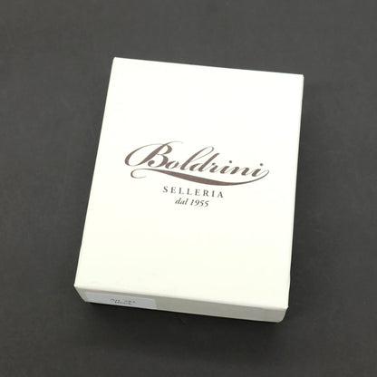 【中古】ボルドリーニ セレリア BOLDRINI SELLERIA 銀座和光別注 レザー 二つ折り財布 ブラック【 状態ランクA 】【 メンズ 】