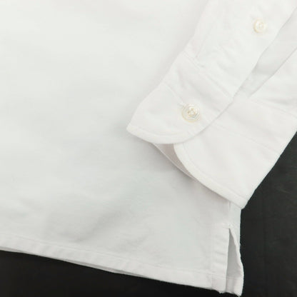 【中古】チリエッロ CIRIELLO コットン ボタンダウン カジュアルシャツ ホワイト【サイズオーダー品(M位)】【 状態ランクB 】【 メンズ 】