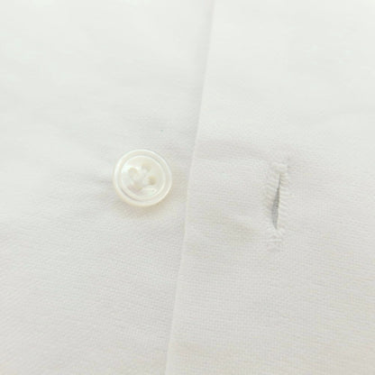 【中古】チリエッロ CIRIELLO コットン ボタンダウン カジュアルシャツ ホワイト【サイズオーダー品(M位)】【 状態ランクB 】【 メンズ 】