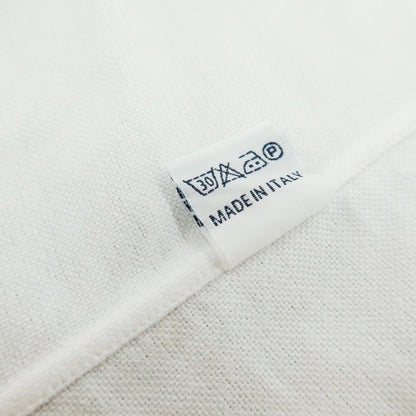 【中古】チリエッロ CIRIELLO コットン ボタンダウン カジュアルシャツ ホワイト【サイズオーダー品(M位)】【 状態ランクB 】【 メンズ 】