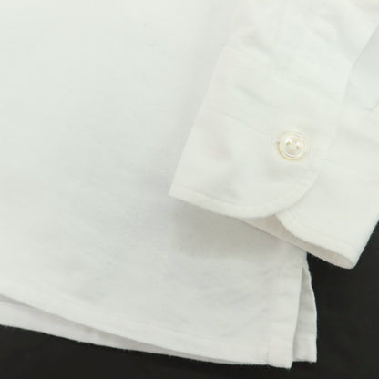 【中古】チリエッロ CIRIELLO コットン ボタンダウン カジュアルシャツ ホワイト【サイズオーダー品(M位)】【 状態ランクB 】【 メンズ 】