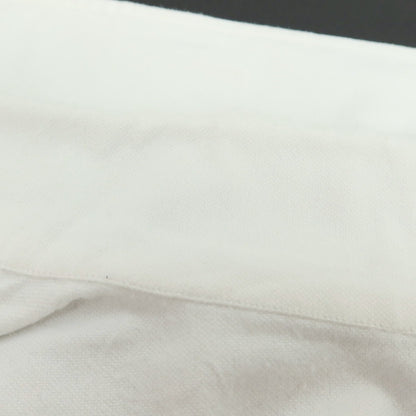 【中古】チリエッロ CIRIELLO コットン ボタンダウン カジュアルシャツ ホワイト【サイズオーダー品(M位)】【 状態ランクB 】【 メンズ 】