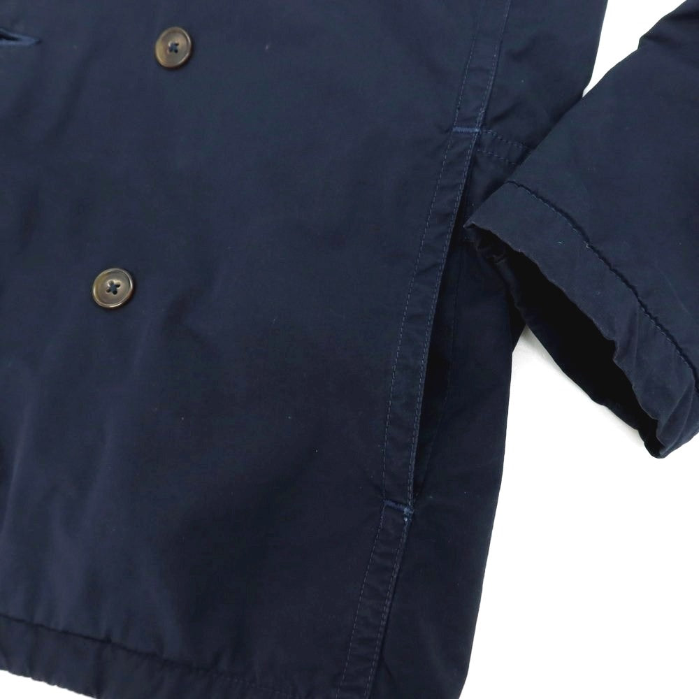【中古】セーブカーキユナイテッド SAVE KHAKI UNITED コットン ピーコート ライトネイビー【 S 】【 状態ランクC 】【 メンズ 】