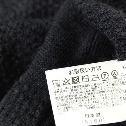 【中古】ジム gim ウール クルーネック プルオーバーニット ダークグレー【サイズM】【 状態ランクB 】【 メンズ 】