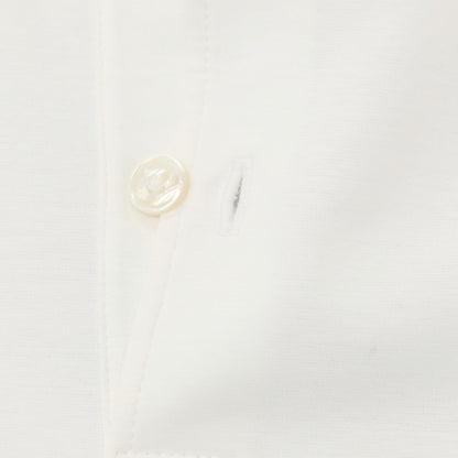 【中古】ユナイテッドアローズ UNITED ARROWS コットンポリエステル ジャージー 半袖ポロシャツ ホワイト【サイズM】【 状態ランクB 】【 メンズ 】