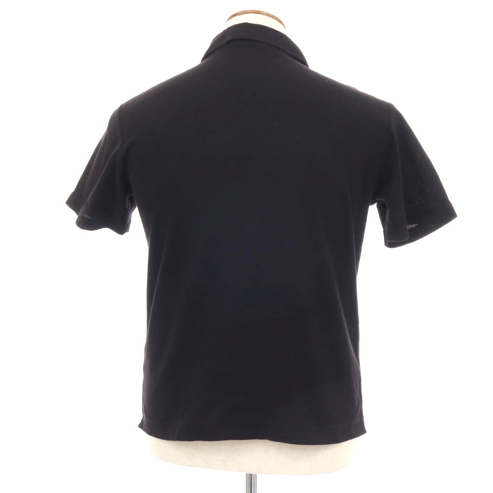 【SALE30%OFF/返品不可】【中古】マッキントッシュ ロンドン MACKINTOSH LONDON コットン 半袖ポロシャツ ブラック【 サイズM 】【 状態ランクB 】【 メンズ 】 [APD]