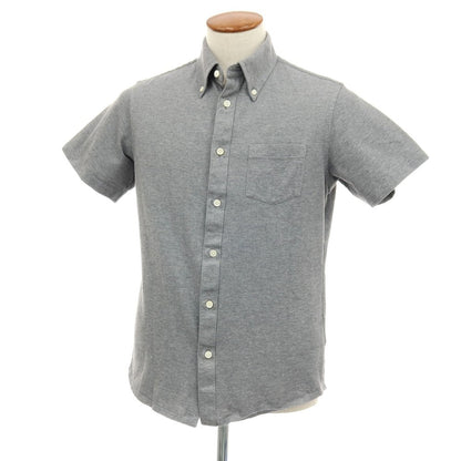 【中古】ユナイテッドトウキョウ UNITED TOKYO コットンポリエステル ボタンダウン 半袖シャツ グレー【サイズ2】【 状態ランクB 】【 メンズ 】