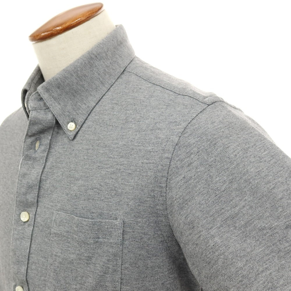 【中古】ユナイテッドトウキョウ UNITED TOKYO コットンポリエステル ボタンダウン 半袖シャツ グレー【サイズ2】【 状態ランクB 】【 メンズ 】