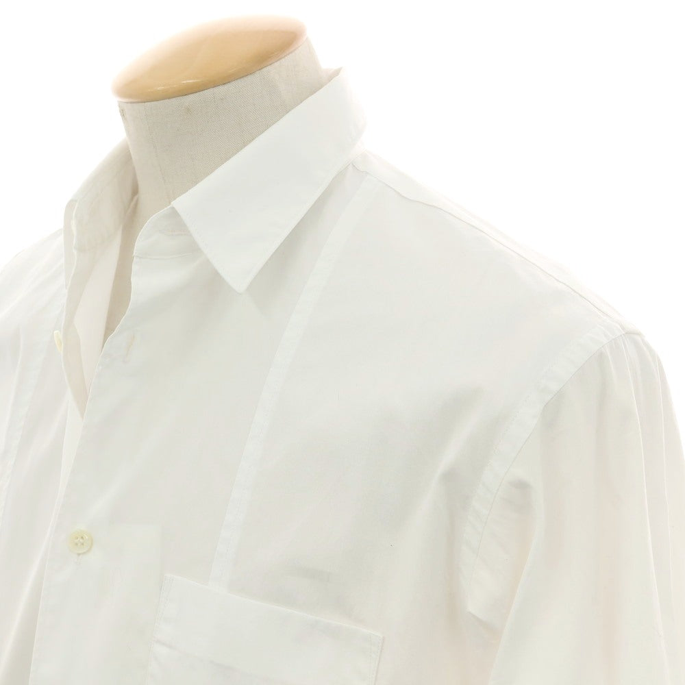 【中古】コムデギャルソンシャツ COMME des GARCONS SHIRT 2023年春夏 コットン レギュラーカラー カジュアルシャツ ホワイト【サイズS】【 状態ランクB 】【 メンズ 】