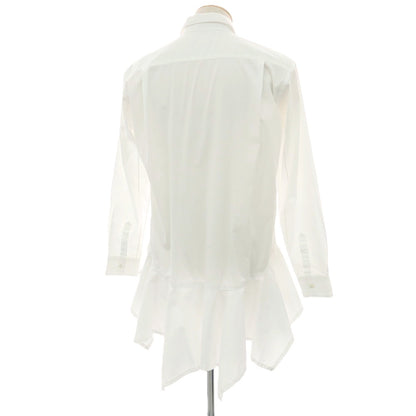 【中古】コムデギャルソンシャツ COMME des GARCONS SHIRT 2023年春夏 コットン レギュラーカラー カジュアルシャツ ホワイト【サイズS】【 状態ランクB 】【 メンズ 】