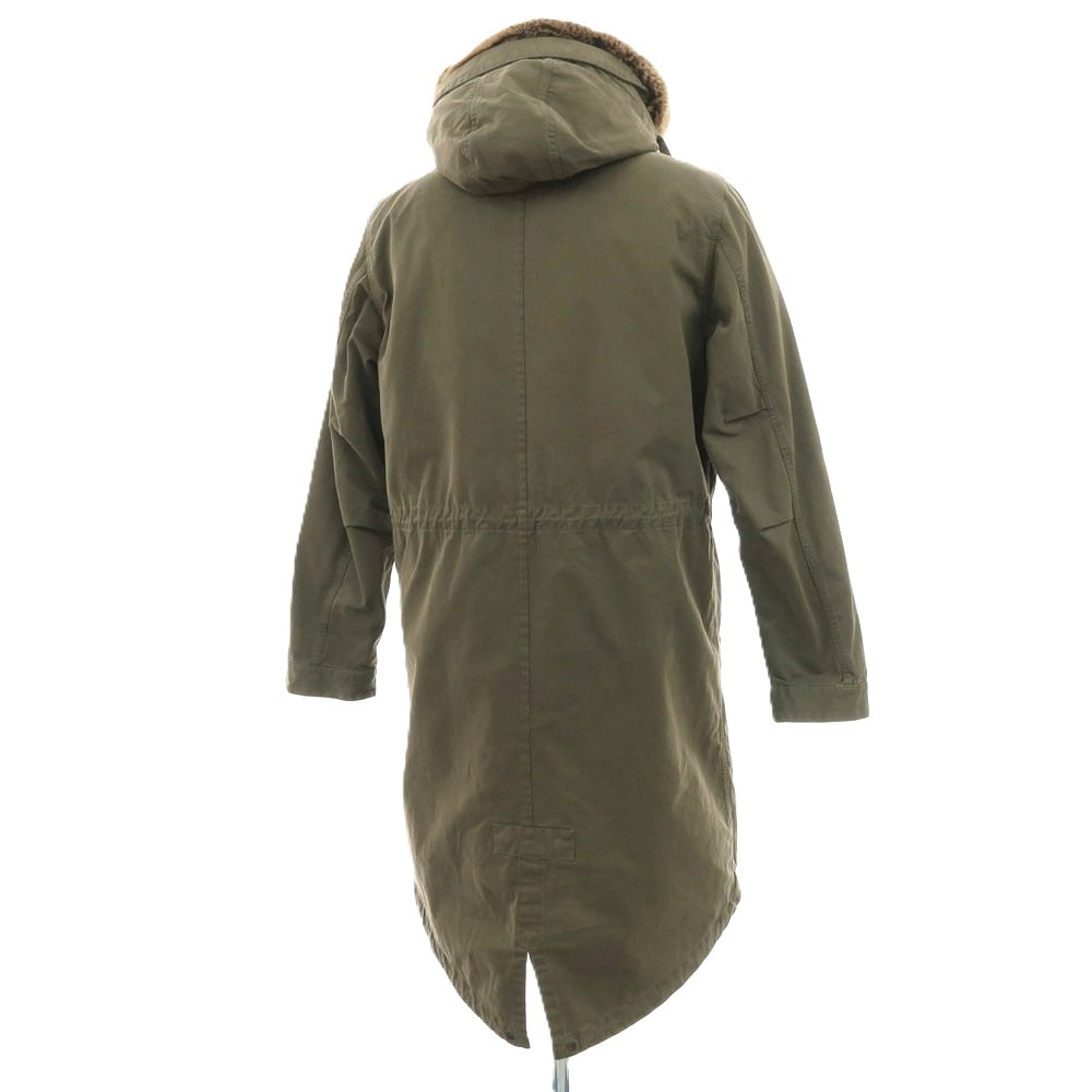 【中古】アスペジ ASPESI コットン モッズコート オリーブグリーン【 XS 】【 状態ランクB 】【 メンズ 】