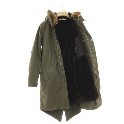 【中古】アスペジ ASPESI コットン モッズコート オリーブグリーン【 XS 】【 状態ランクB 】【 メンズ 】