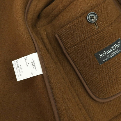 【中古】インバーティア INVERTERE ウール ヘリンボーン ダッフルコート ブラウン【 36 】【 状態ランクB 】【 メンズ 】