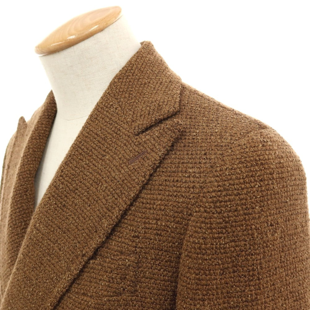【中古】スティレ ラティーノ STILE LATINO アルパカウールナイロン ダブル6B カジュアルジャケット ブラウン【 44 】【 状態ランクB 】【 メンズ 】