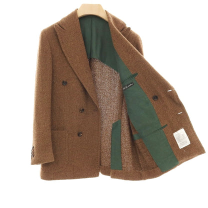 【中古】スティレ ラティーノ STILE LATINO アルパカウールナイロン ダブル6B カジュアルジャケット ブラウン【 44 】【 状態ランクB 】【 メンズ 】