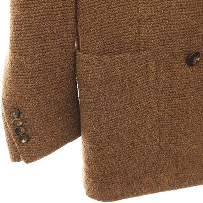 【中古】スティレ ラティーノ STILE LATINO アルパカウールナイロン ダブル6B カジュアルジャケット ブラウン【 44 】【 状態ランクB 】【 メンズ 】