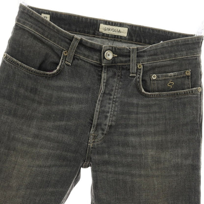 【中古】シビリア SIVIGLIA ストレッチ デニムパンツ グレー【サイズ32】【 状態ランクB 】【 メンズ 】