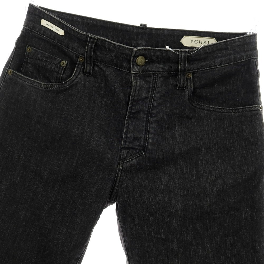 【中古】イカイ YCHAI ストレッチ デニムパンツ ブラック【サイズ33】【 状態ランクB 】【 メンズ 】