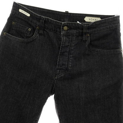 【中古】イカイ YCHAI ストレッチ デニムパンツ ブラック【サイズ33】【 状態ランクB 】【 メンズ 】