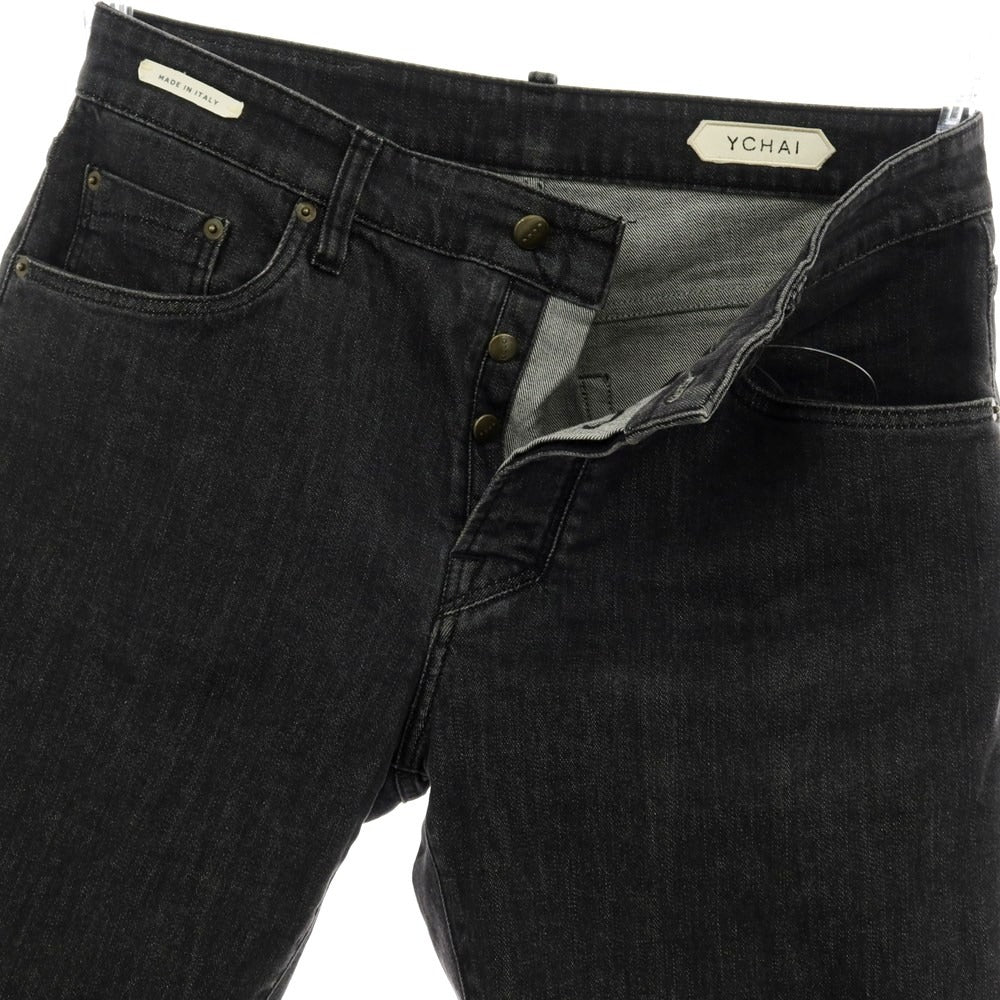 【中古】イカイ YCHAI ストレッチ デニムパンツ ブラック【サイズ33】【 状態ランクB 】【 メンズ 】