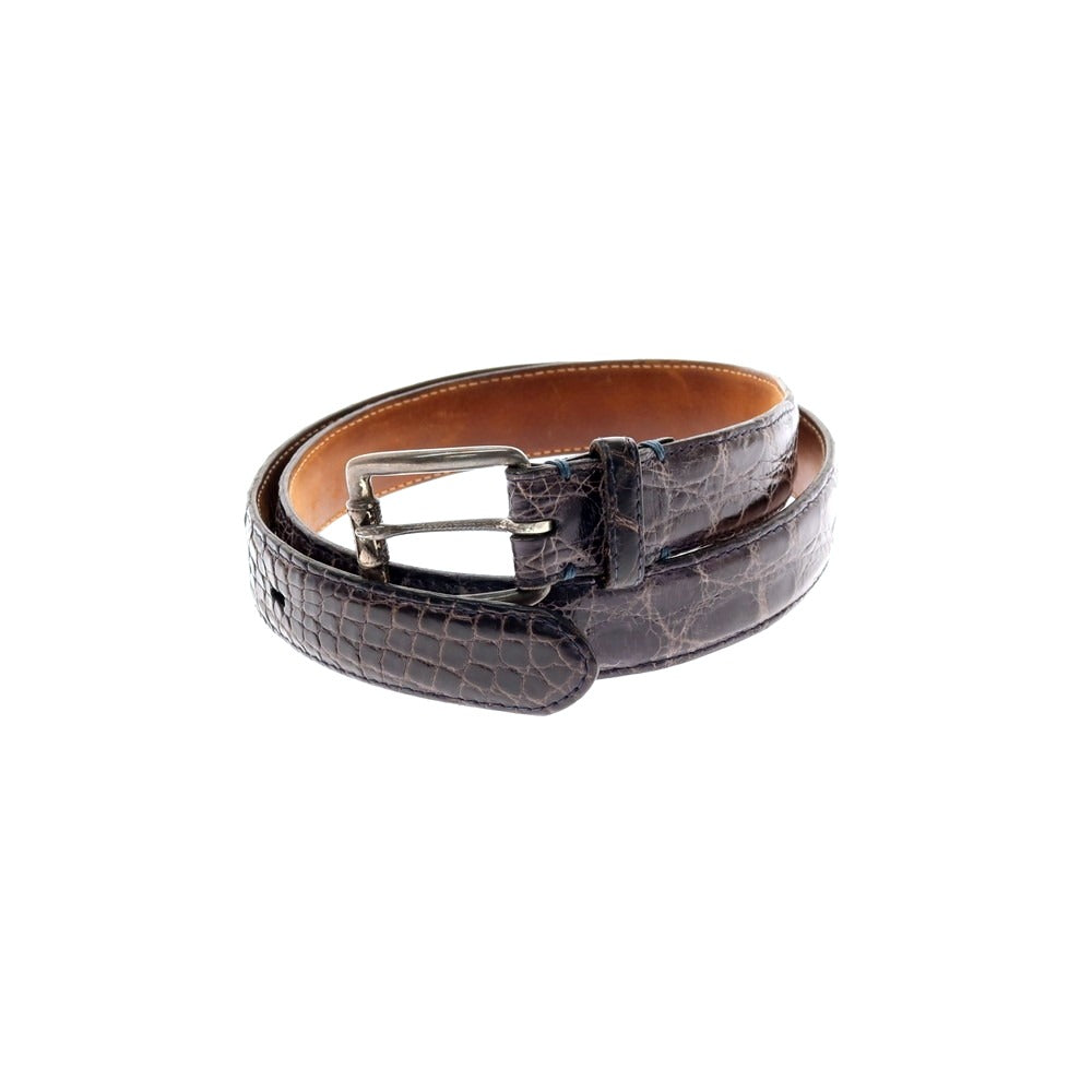 【中古】ファウスト コラート Fausto Colato ベルト ダークネイビー【 85 】【 状態ランクD 】【 メンズ 】