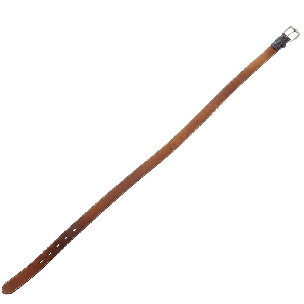 【中古】ファウスト コラート Fausto Colato ベルト ダークネイビー【 85 】【 状態ランクD 】【 メンズ 】