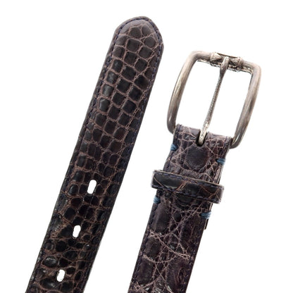 【中古】ファウスト コラート Fausto Colato ベルト ダークネイビー【 85 】【 状態ランクD 】【 メンズ 】