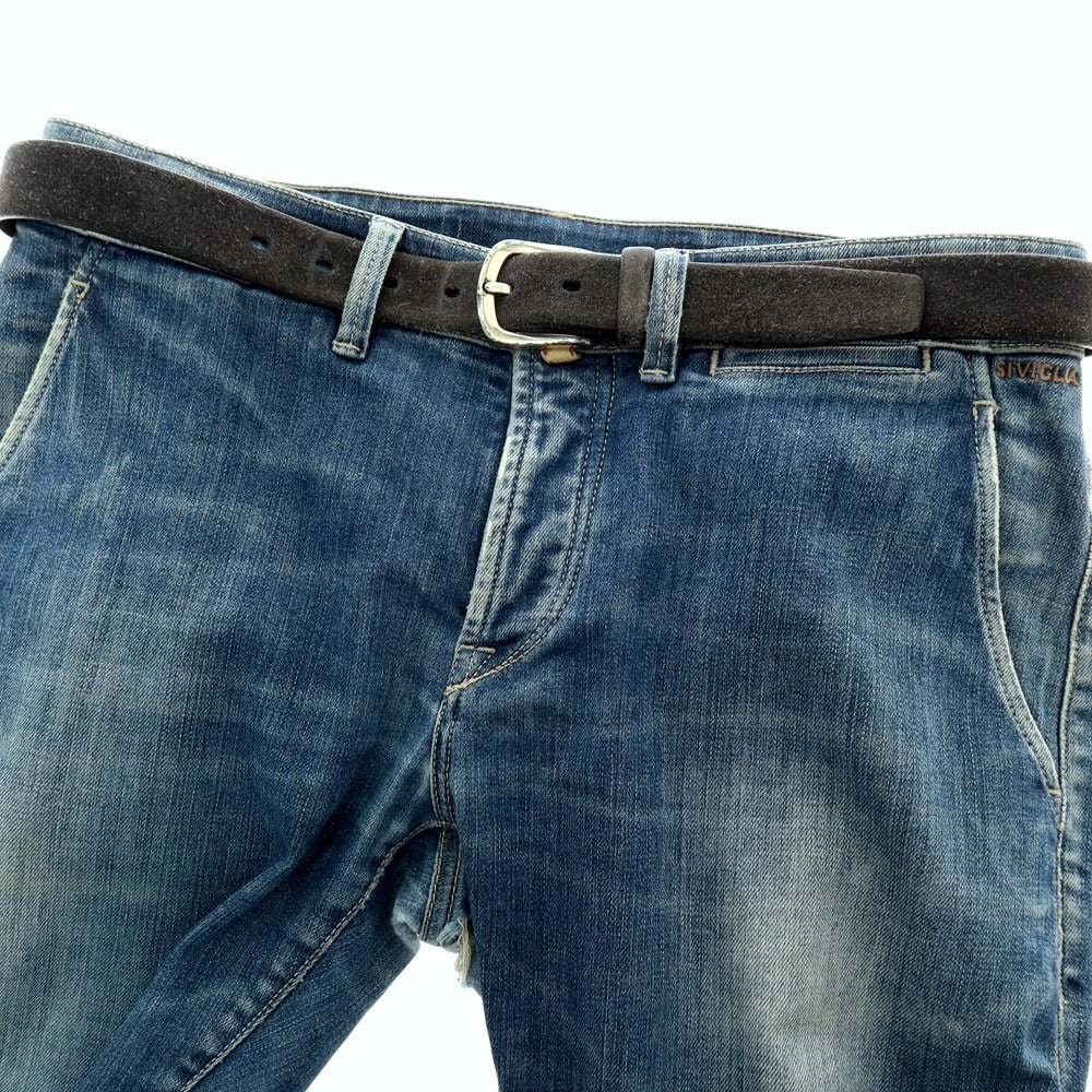 【中古】ダニエルアンドボブ Daniel &amp; Bob ベルト ブラック【 90 】【 状態ランクD 】【 メンズ 】