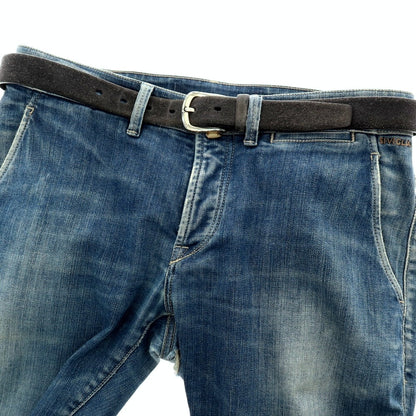 【中古】ダニエルアンドボブ Daniel &amp; Bob ベルト ブラック【 90 】【 状態ランクD 】【 メンズ 】