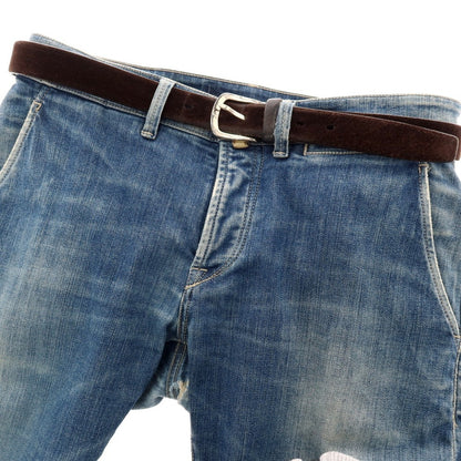 【中古】ダニエルアンドボブ Daniel &amp; Bob ベルト ダークブラウン【 90 】【 状態ランクD 】【 メンズ 】