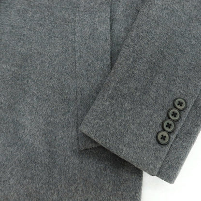 【中古】エストネーション ESTNATION ウール チェスターフィールドコート グレー【 46 】【 状態ランクB 】【 メンズ 】