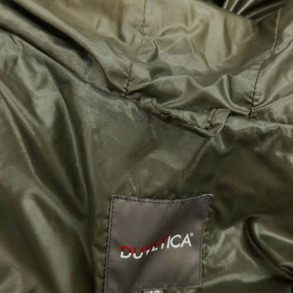 【中古】デュベティカ DUVETICA ウールカシミヤ フルジップ フーデッド ダウンジャケット グレー【 48 】【 状態ランクD 】【 メンズ 】