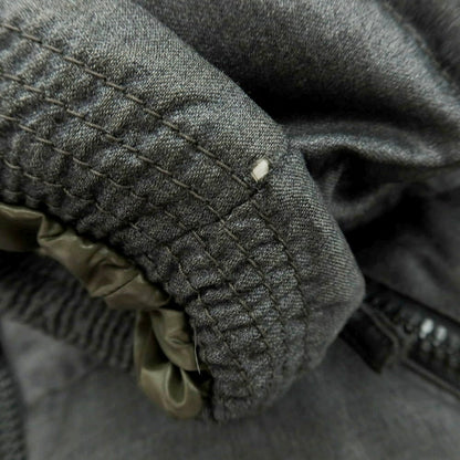 【中古】デュベティカ DUVETICA ウールカシミヤ フルジップ フーデッド ダウンジャケット グレー【 48 】【 状態ランクD 】【 メンズ 】