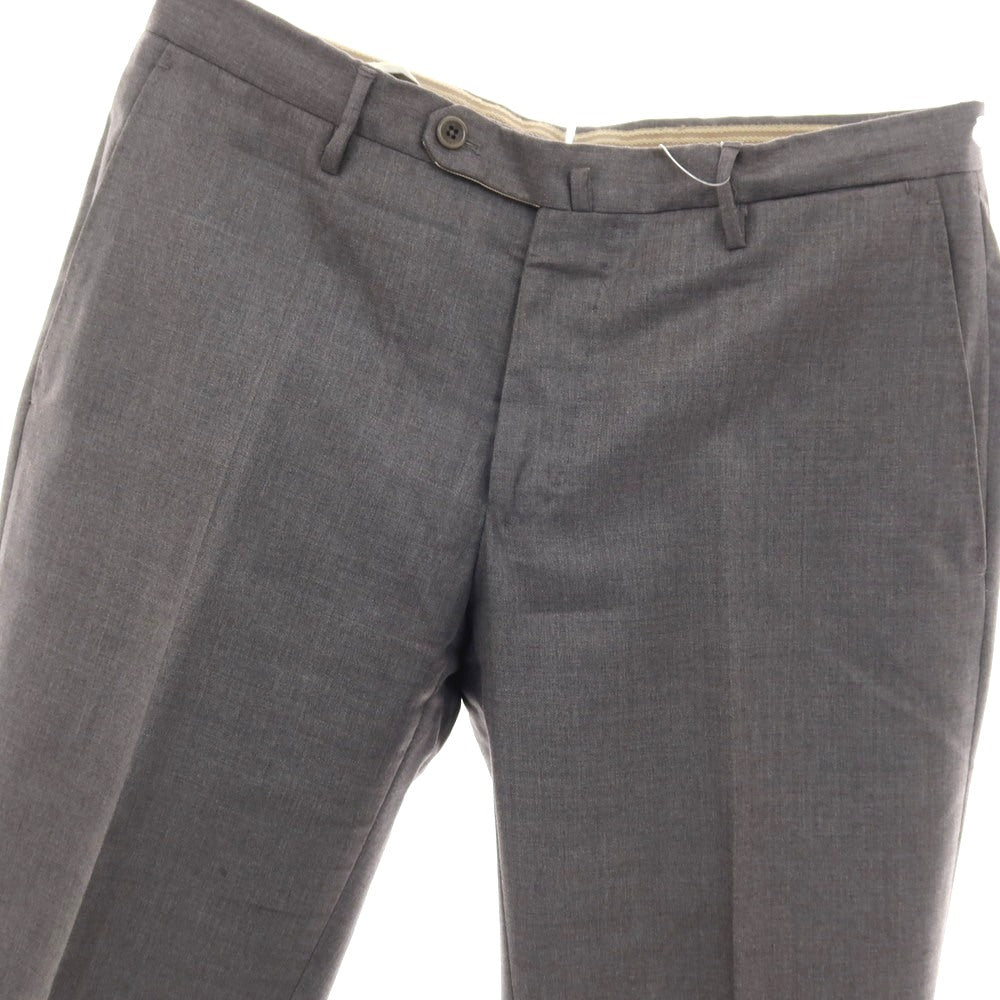 【中古】インコテックス INCOTEX SUPER100’S ウール ドレススラックスパンツ グレー【サイズ46】【 状態ランクB 】【 メンズ 】