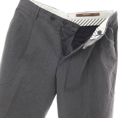 【中古】ベルウィッチ BERWICH sake 1p ストレッチ コットン カジュアルスラックスパンツ グレー【サイズ46】【 状態ランクB 】【 メンズ 】