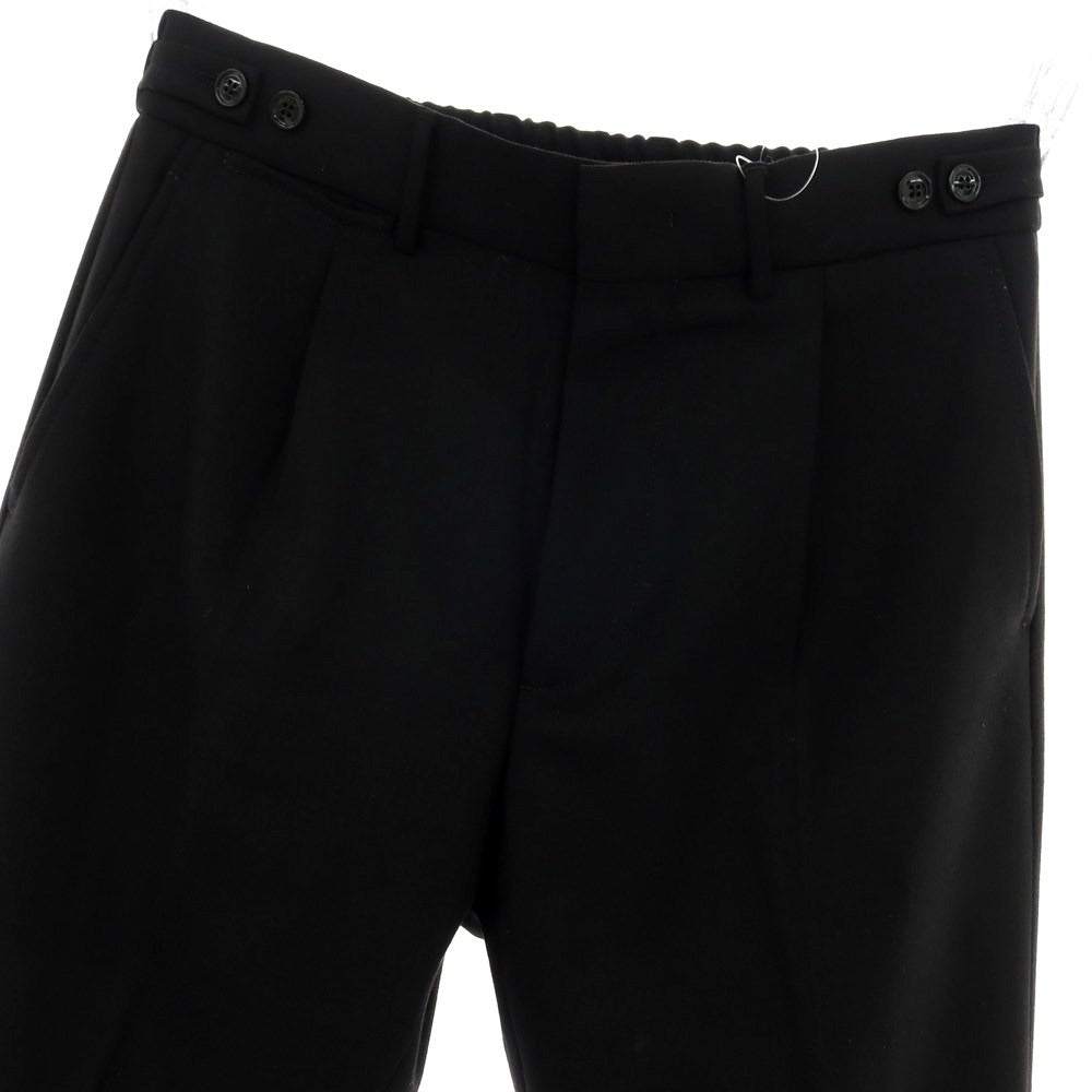 【中古】ベルウィッチ BERWICH ポリエステルウール イージースラックスパンツ ブラック【サイズ46】【 状態ランクB 】【 メンズ 】