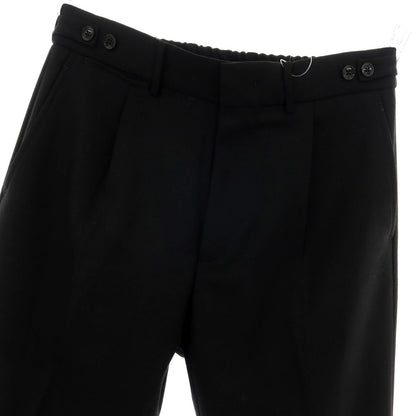 【中古】ベルウィッチ BERWICH ポリエステルウール イージースラックスパンツ ブラック【サイズ46】【 状態ランクB 】【 メンズ 】