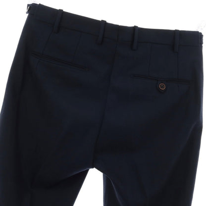 【中古】ベルウィッチ BERWICH ウール カジュアルスラックスパンツ ネイビー【サイズ46】【 状態ランクC 】【 メンズ 】