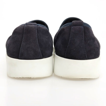 【中古】ファビアーノリッチ FABIANO RICCI ×Pernoi スエード スリッポンスニーカー ネイビー【サイズ40】【 状態ランクB 】【 メンズ 】
