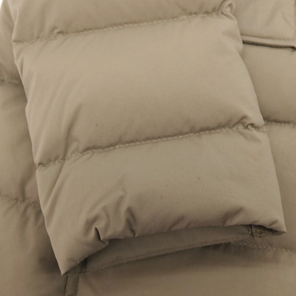 【中古】ヘルノ Herno ナイロンポリウレタン ダウンジャケット ダークベージュ【サイズ46】【 状態ランクB 】【 メンズ 】