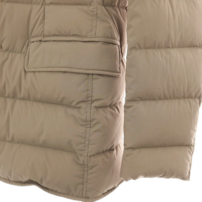 【中古】ヘルノ Herno ナイロンポリウレタン ダウンジャケット ダークベージュ【サイズ46】【 状態ランクB 】【 メンズ 】