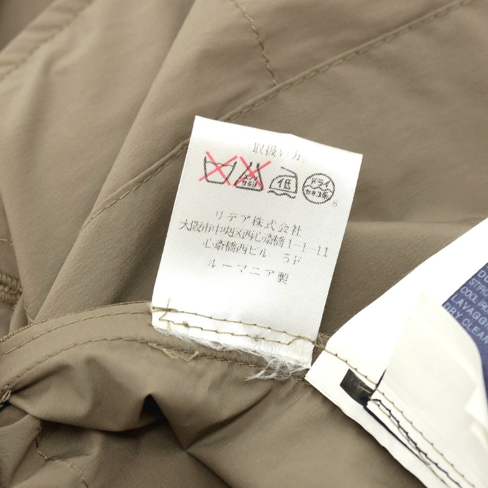 【中古】ヘルノ Herno ナイロンポリウレタン ダウンジャケット ダークベージュ【サイズ46】【 状態ランクB 】【 メンズ 】