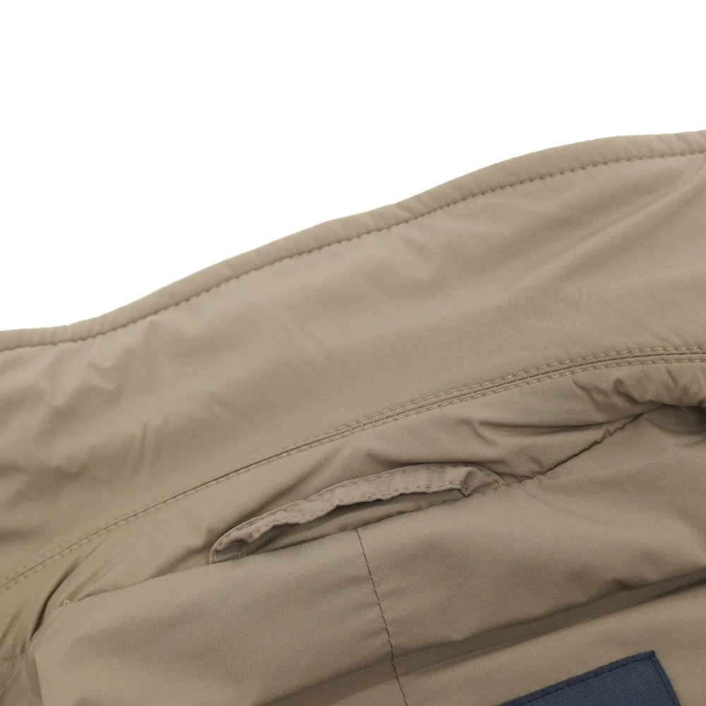 【中古】ヘルノ Herno ナイロンポリウレタン ダウンジャケット ダークベージュ【サイズ46】【 状態ランクB 】【 メンズ 】