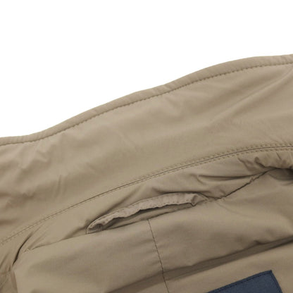 【中古】ヘルノ Herno ナイロンポリウレタン ダウンジャケット ダークベージュ【サイズ46】【 状態ランクB 】【 メンズ 】