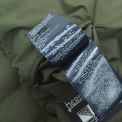 【中古】ヘルノ Herno POLAR-TECH ナイロン フーデッド ダウンコート グリーン【サイズ46】【 状態ランクB 】【 メンズ 】