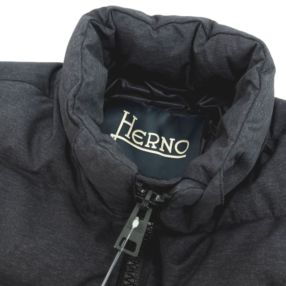 【中古】ヘルノ Herno POLAR-TECH ナイロンポリエステル ダウンコート ダークグレー【サイズ48】【 状態ランクB 】【 メンズ 】
