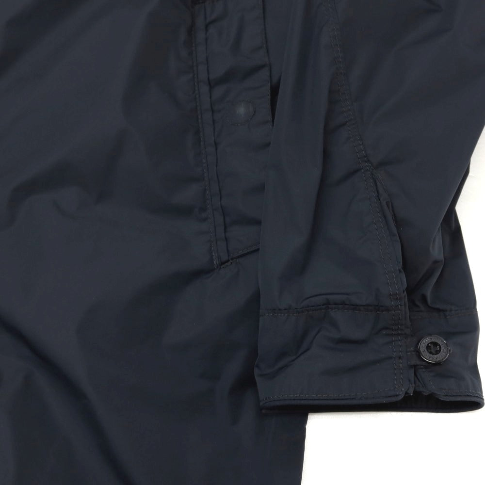 【中古】ピューテリー PEUTEREY ポリエステルナイロン ステンカラーコート ネイビー【サイズ46】【 状態ランクC 】【 メンズ 】