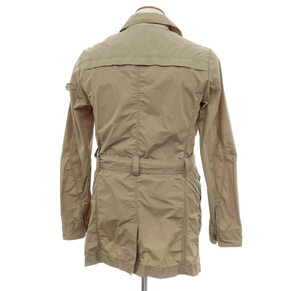 【中古】ピューテリー PEUTEREY ポリエステルナイロン ステンカラーコート ベージュ【サイズ46】【 状態ランクC 】【 メンズ 】