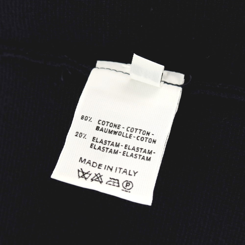 【中古】クルチアーニ CRUCIANI コットンポリウレタン 3B ニットジャケット ネイビー【 48 】【 状態ランクB 】【 メンズ 】 []