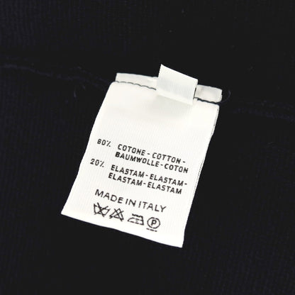 【中古】クルチアーニ CRUCIANI コットンポリウレタン 3B ニットジャケット ネイビー【 48 】【 状態ランクB 】【 メンズ 】 []
